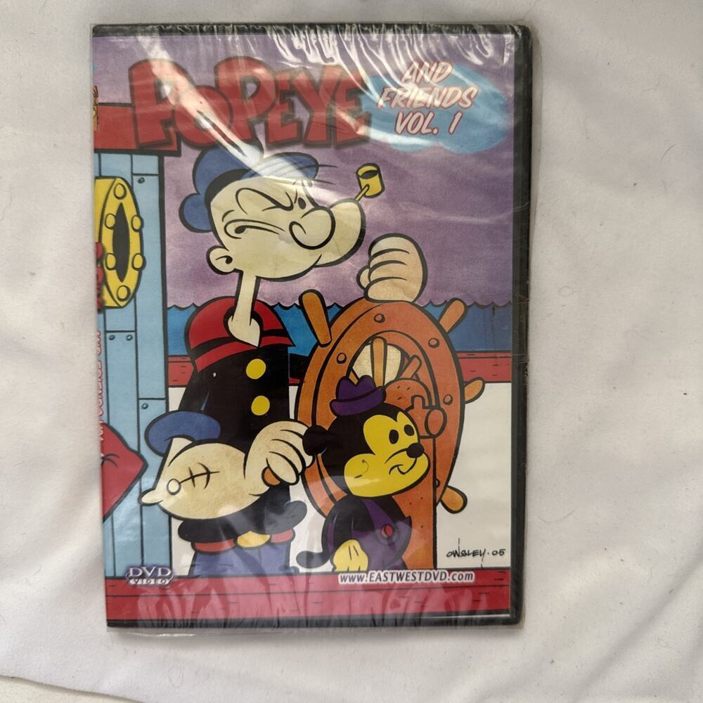 Popeye Y Sus Amigos DVD. BRAND NEW FACTORY SEALED